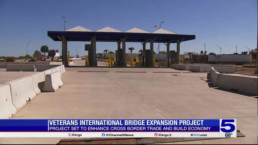 Utbyggnad av Brownsville Veterans International Bridge för att öka gränshandeln och stimulera ekonomisk tillväxt