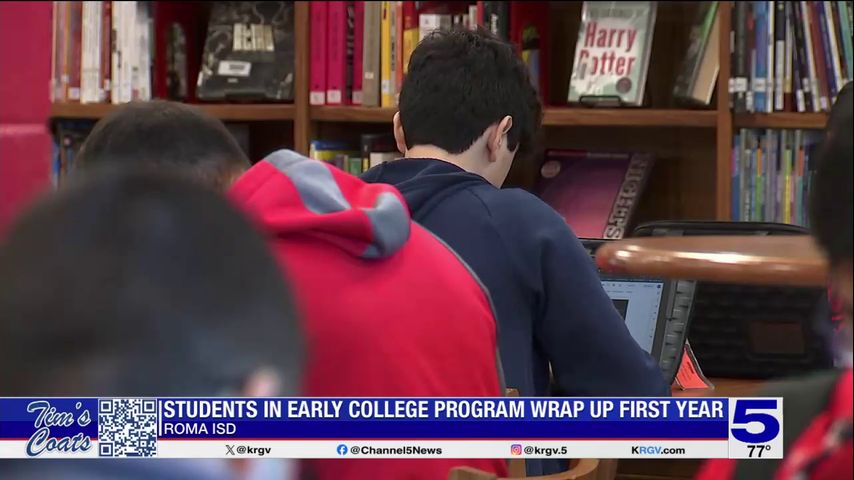 Roma ISD students wrap up first year of early college program
