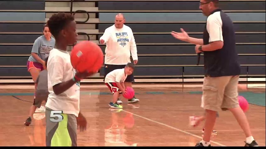 Young Hoopsters Take The Court