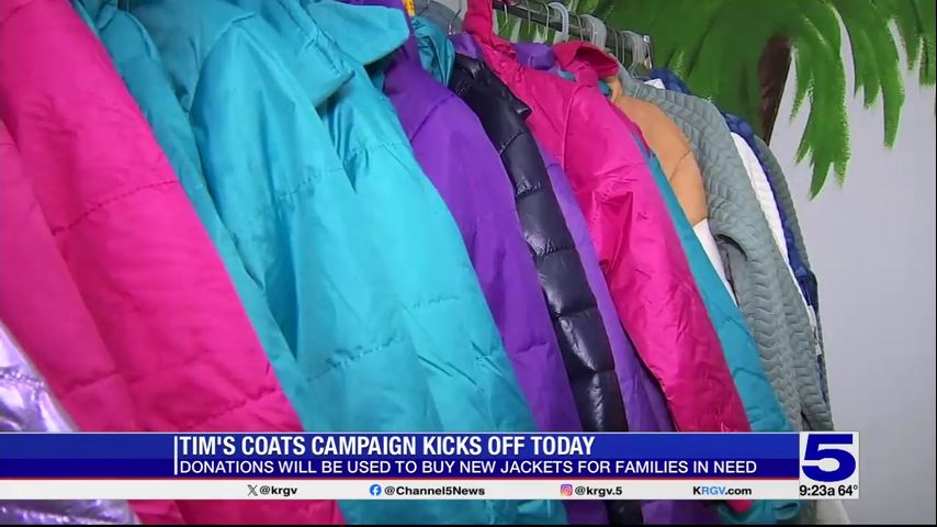 KRGV kicks off annual Tim's Coats campaign