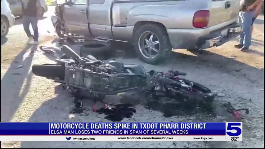 TxDOT reports spike in motorcycle deaths in the area