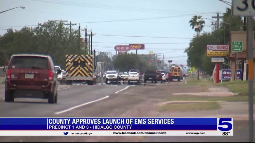 Hidalgo County approves launch of EMS services