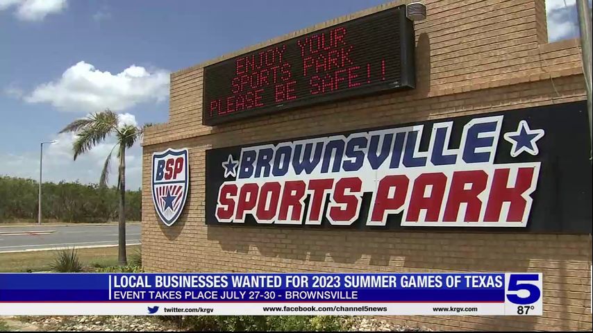 Local businesses wanted for 2023 summer Games of Texas