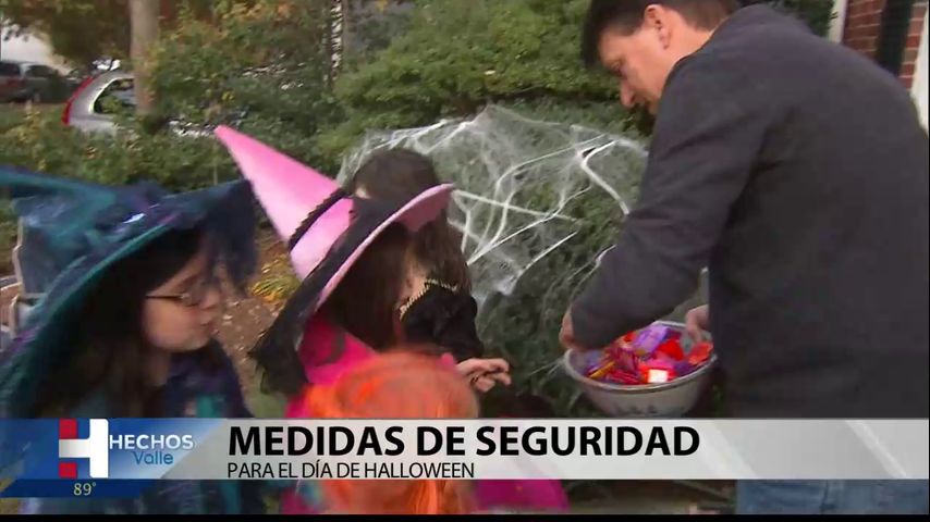 Medidas para estar seguro en Halloween