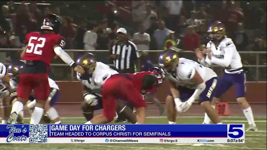 Brownsville Veterans Chargers facing Smithson Valley Rangers in state semifinal game