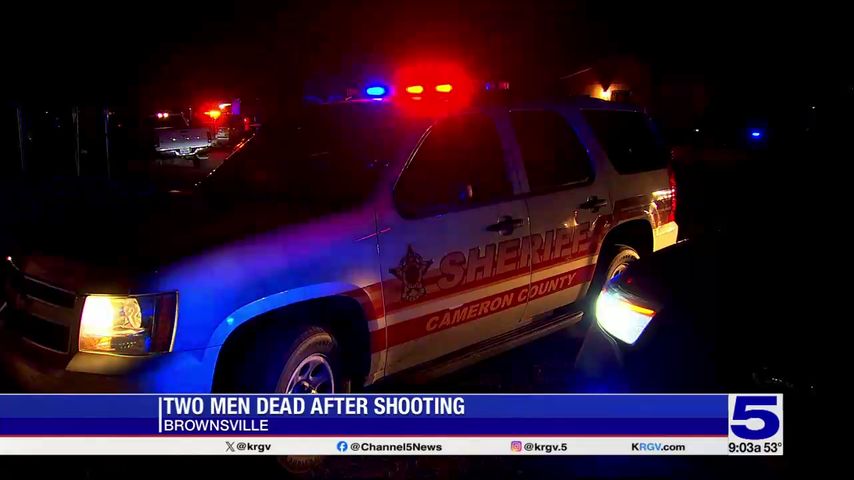 Sheriff's office: 2 men found dead in shooting near Brownsville