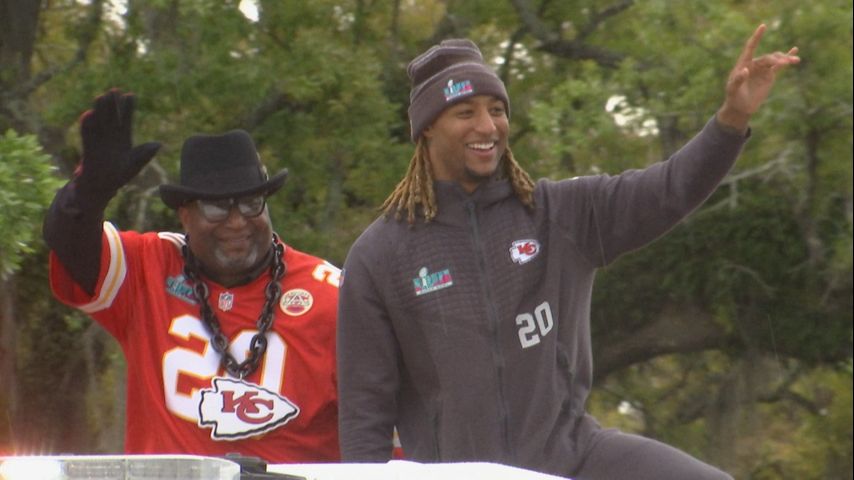 Kansas City Chiefs safety Justin Reid, Super Bowl champion, welcomed home  in Ascension Parish