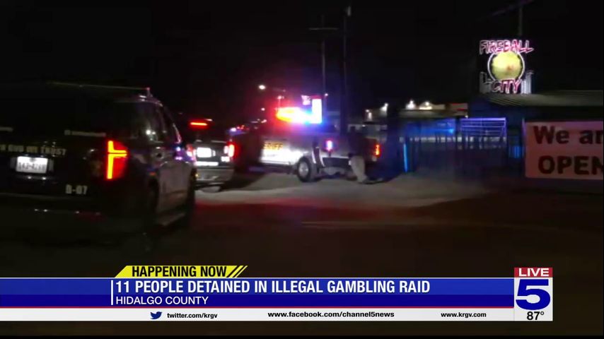 Sheriff’s office: 11 people detained as part of ‘illegal gambling’ raid at Sullivan City game room