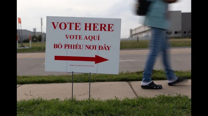 Ruling that found part of Texas vote harvesting law unconstitutional temporarily blocked