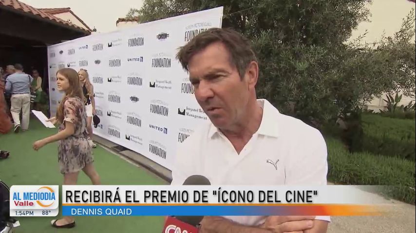 Aquí Entre Nos: Dennis Quaid recibirá el premio de 