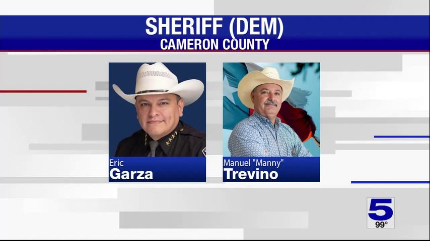 Candidates in Cameron County Sheriff Democratic primary runoff make last pitch to voters