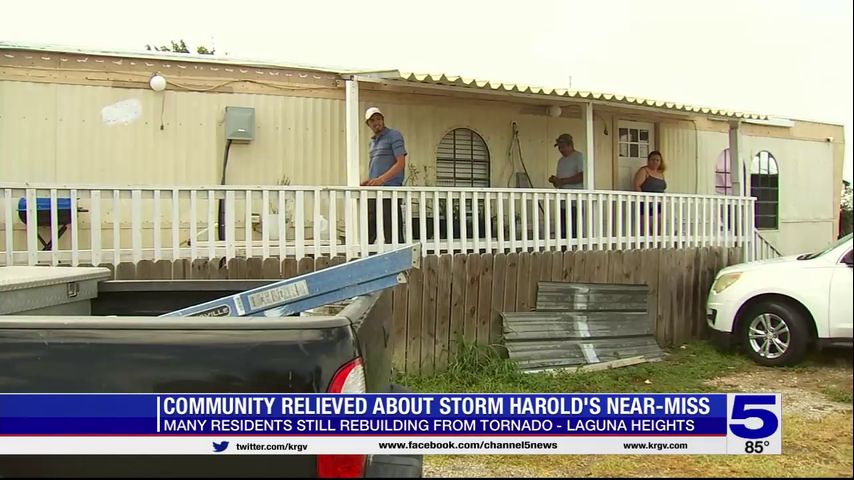 Laguna Heights residents express relief after tropical storm mostly misses the area