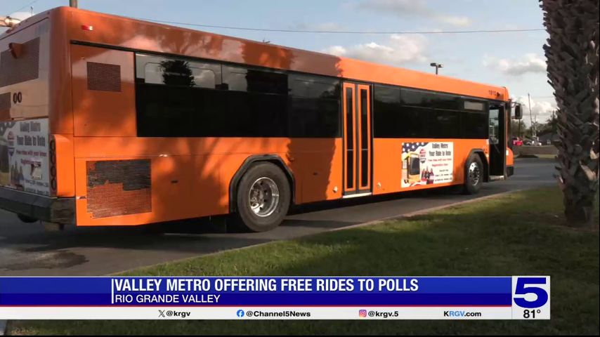 Valley Metro offering free rides to polling locations