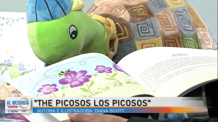 La Entrevista: Autora e ilustradora publica un libro bilingüe para niños titulado The Picosos Los Picosos