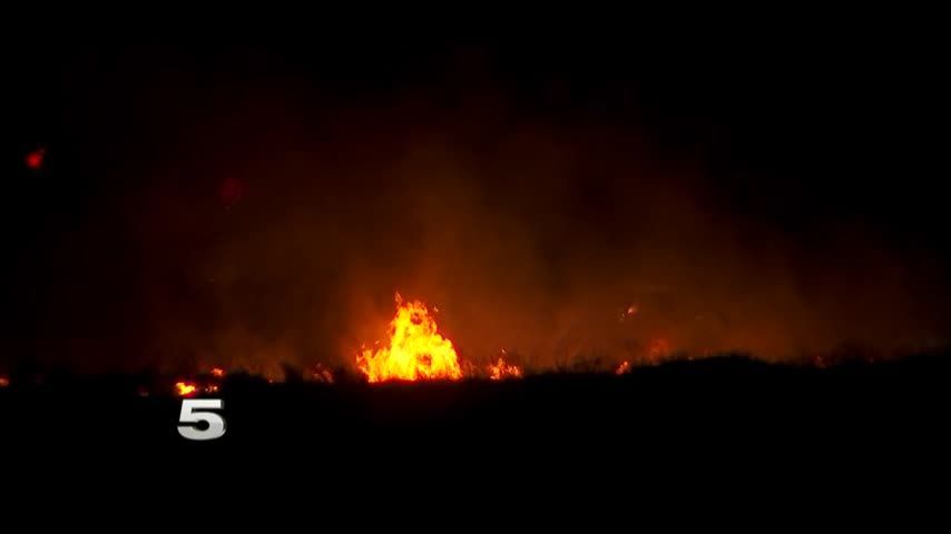 Bomberos del Valle Responden a Incendio de Maleza en Condado Kenedy 