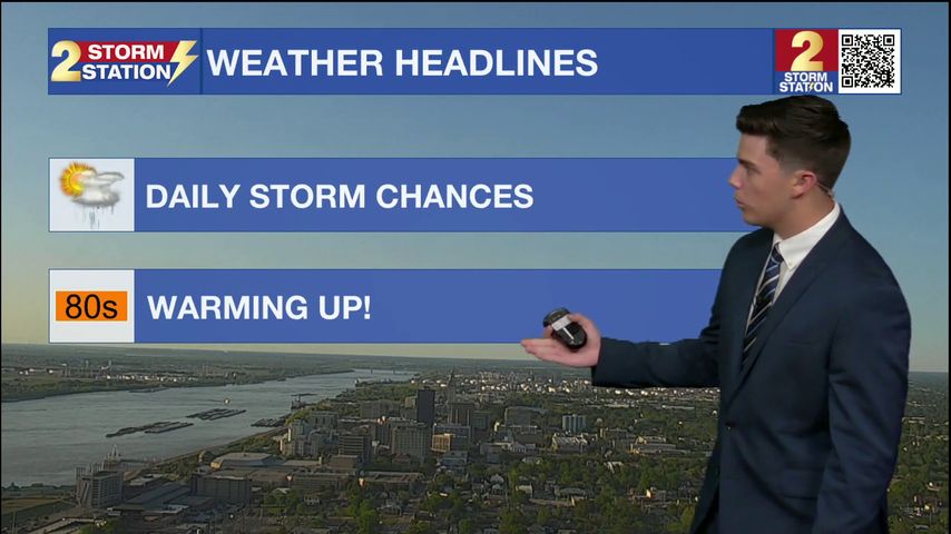 Saturday evening video forecast