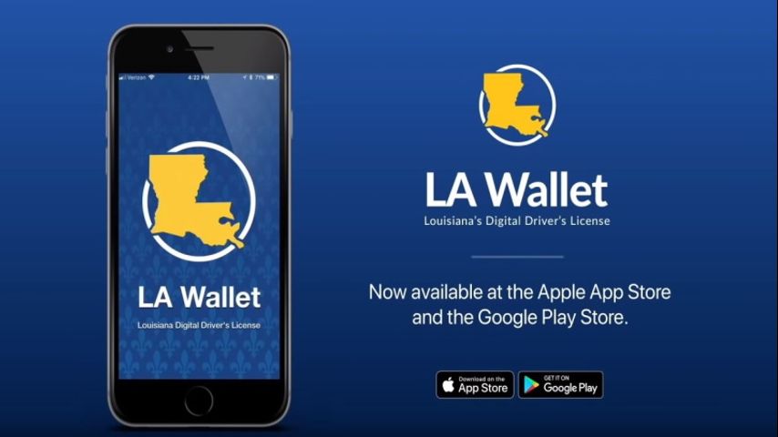 Louisiana driver's license renewal now available through LA Wallet app