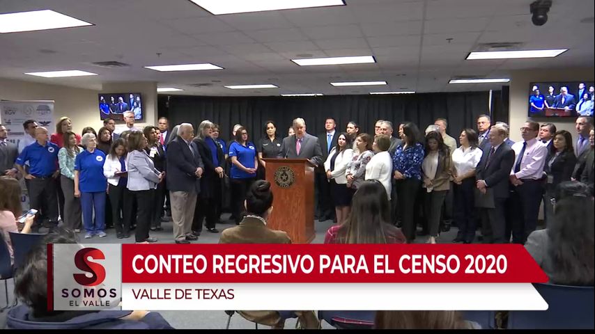 Conferencia de Prensa en Edinburg para Censo 2020