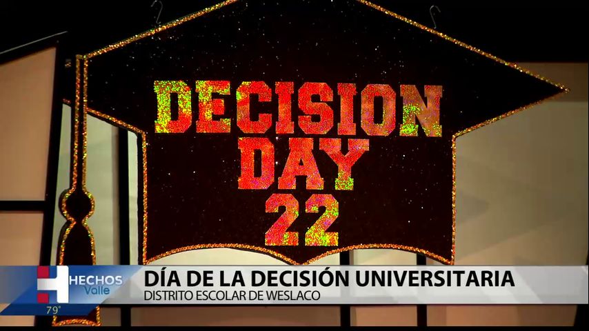 Distrito escolar de Weslaco celebra día de la decisión universitaria