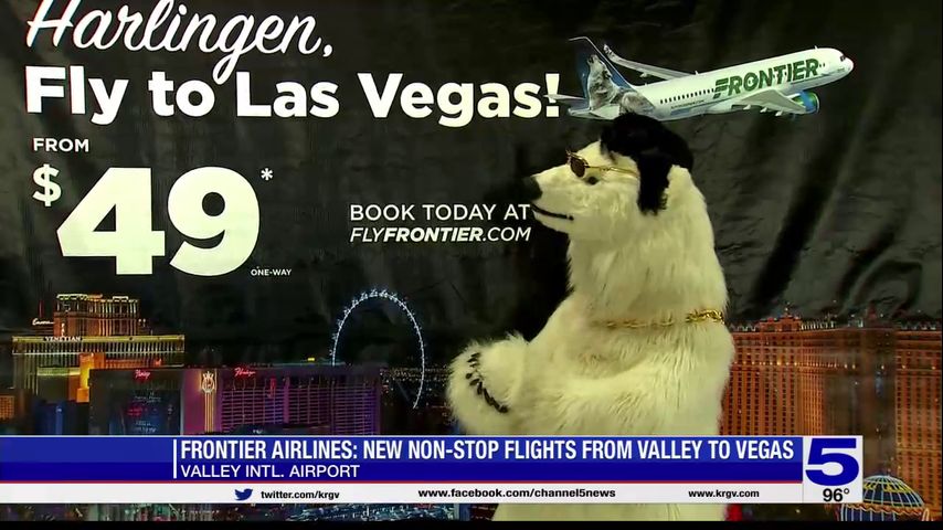 Harlingen airport announces nonstop flights to Las Vegas and Orlando