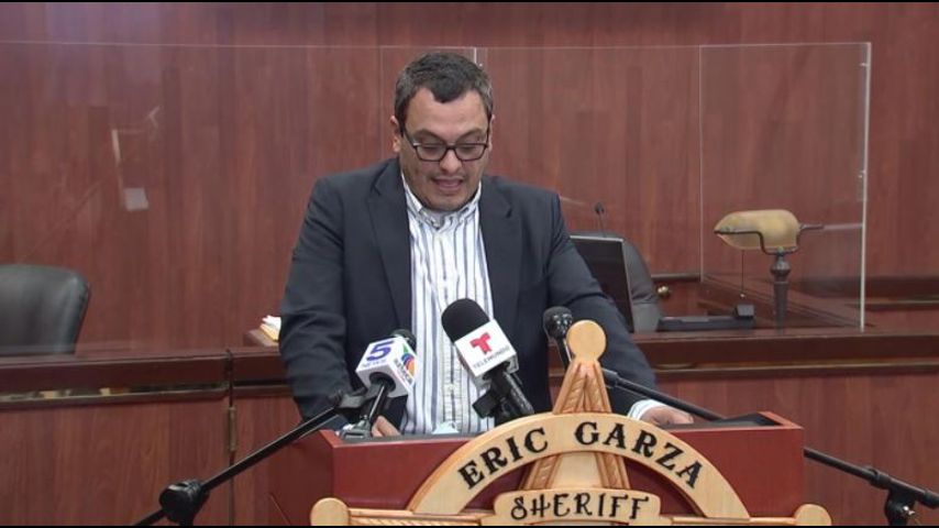 Cameron County sheriff holds press conference on courthouse security updates