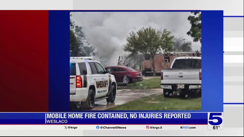 Mobile home fire in Weslaco under investigation