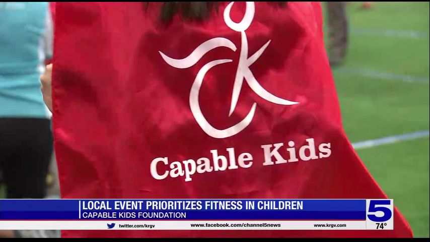 Local nonprofit organization hosts fitness session for children