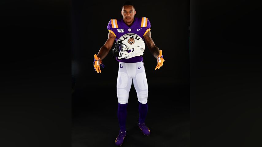 lsu purple football jersey