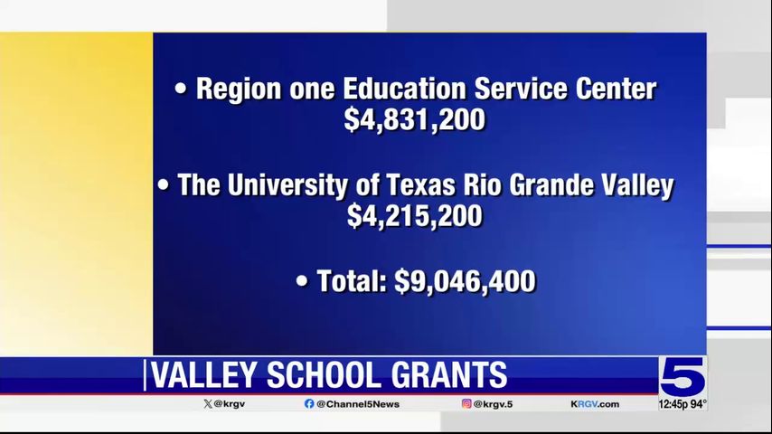 Valley awarded over $9 million in grants for college readiness