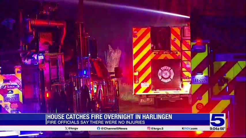 Harlingen home a total loss after fire