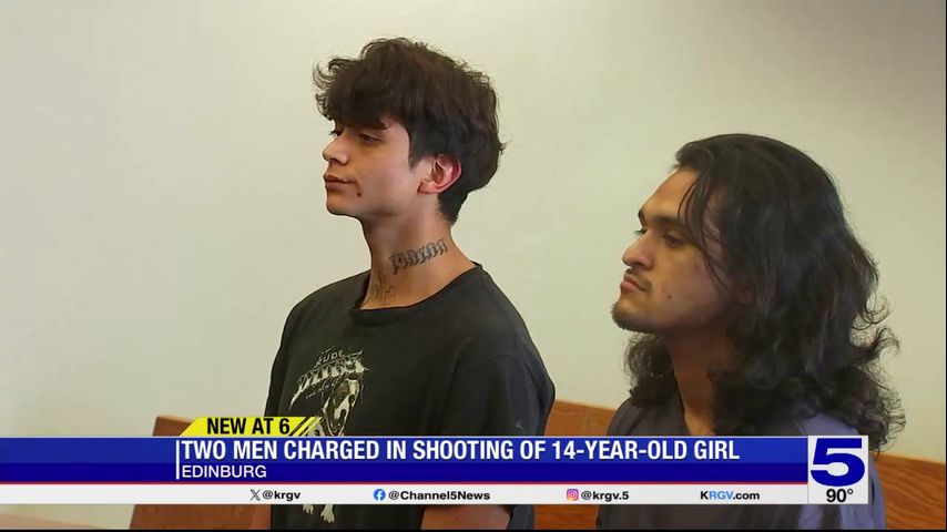 Two men charged in connection with shooting of 14-year-old in Edinburg