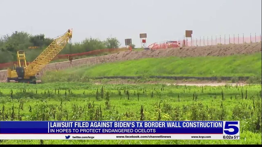 Organization intends to file lawsuit against border levee wall construction