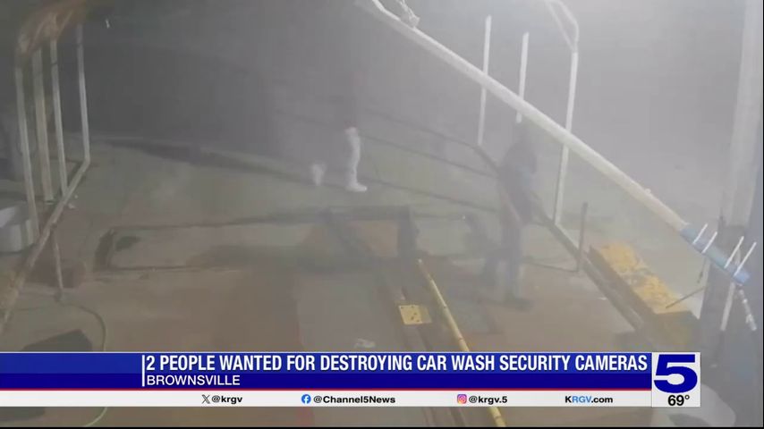 Brownsville police seeking suspected juveniles accused of destroying car wash security cameras