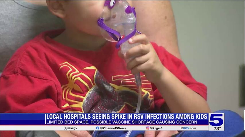 Cameron County hospitals seeing spike in RSV infections among children