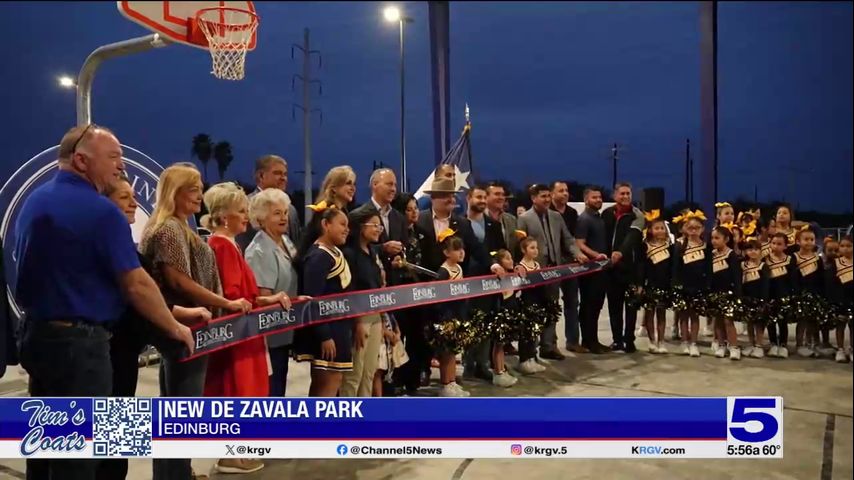 Ribbon-cutting held for new park in Edinburg