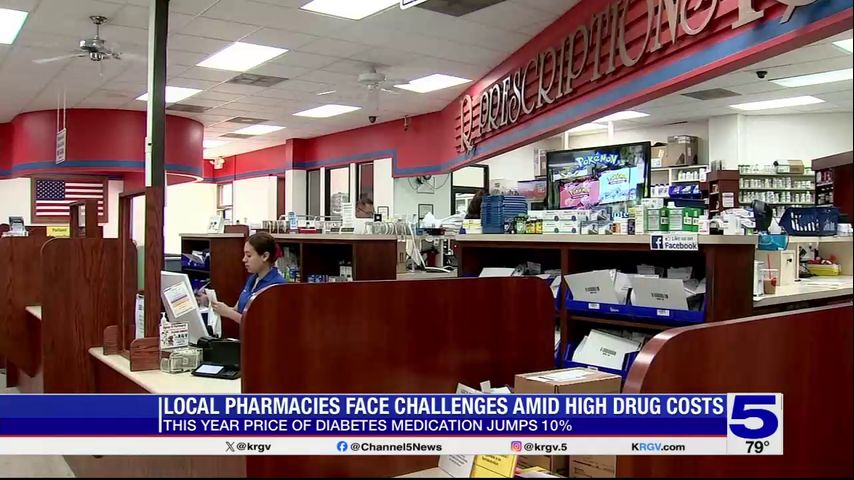 McAllen pharmacy experiencing challenges amid increase in drug prices