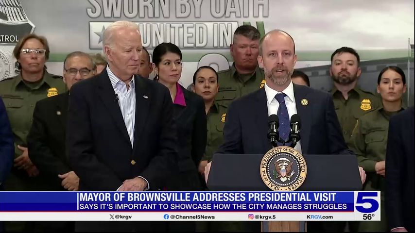 Brownsville mayor discusses meeting with President Biden