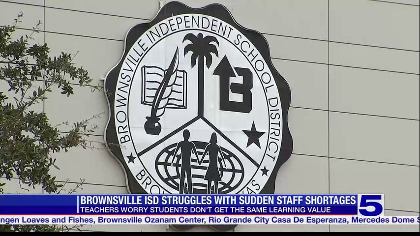 Brownsville ISD employees fill in as substitutes amid teacher shortage