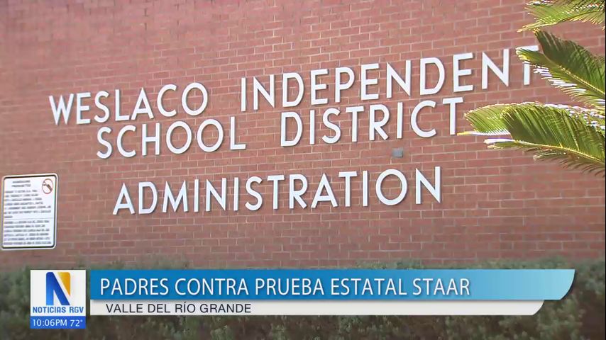 Padres contra prueba estatal STAAR en el Valle del Río Grande