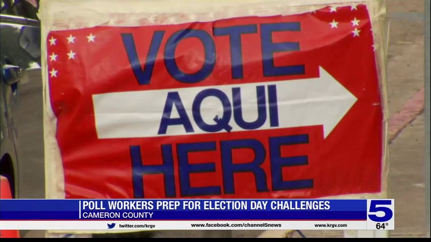 Election workers across the Valley gear up for Texas primary election day