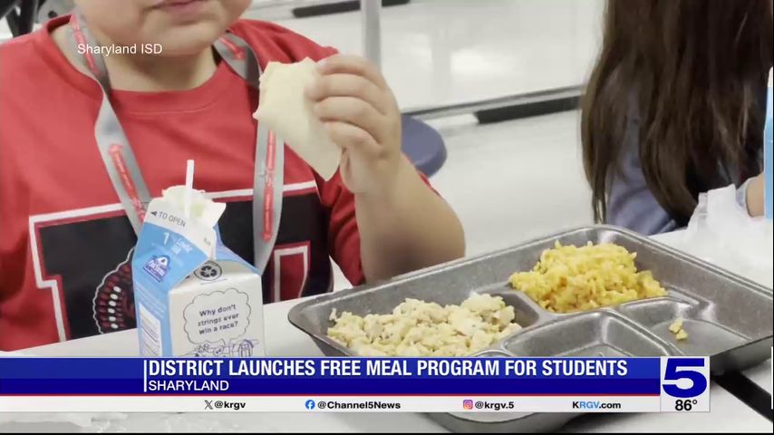 Sharyland ISD providing free meals for all students