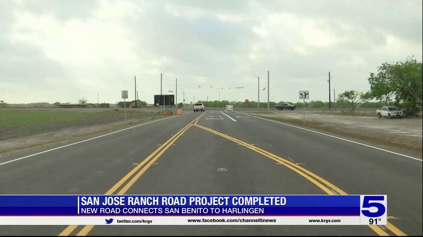 New highway connecting San Benito to Harlingen officially opens