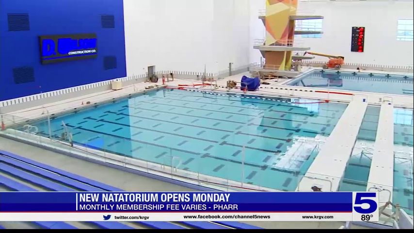 Pharr natatorium opening to the public