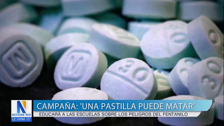 Campaña busca concientizar sobre los peligros del fentanilo