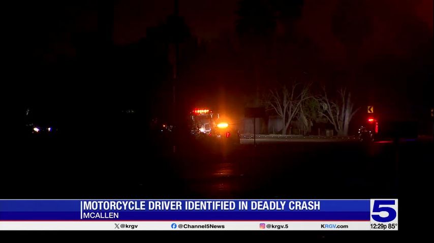 DPS: Motorcyclist killed in deadly crash near McAllen