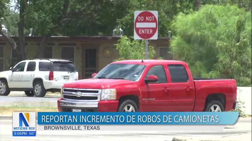 Aumenta los robos de camionetas en Brownsville