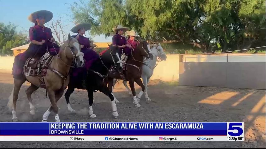 Brownsville team keeping tradition alive with an Escaramuza