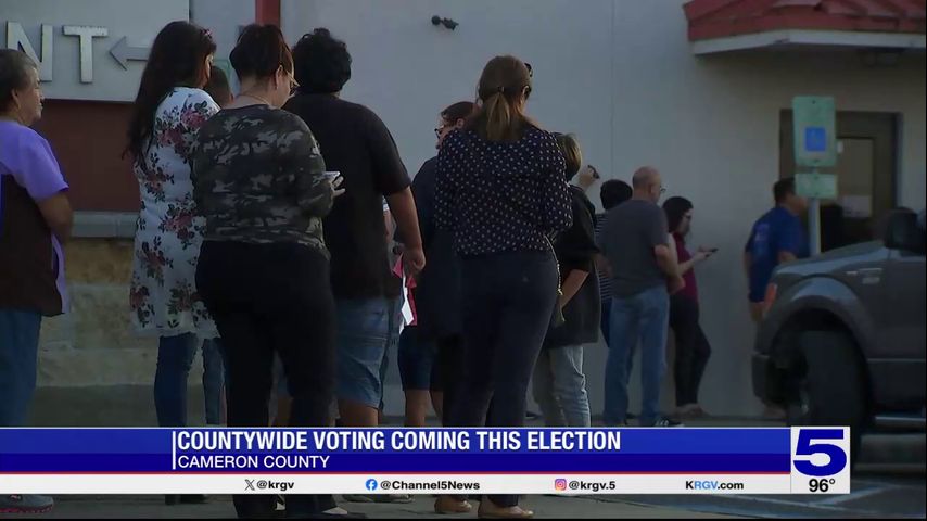 Countywide voting coming to Cameron County