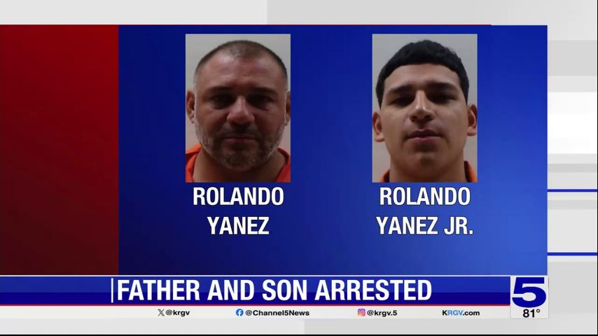 Father, son arrested after allegedly assaulting Cameron County sheriff's deputy