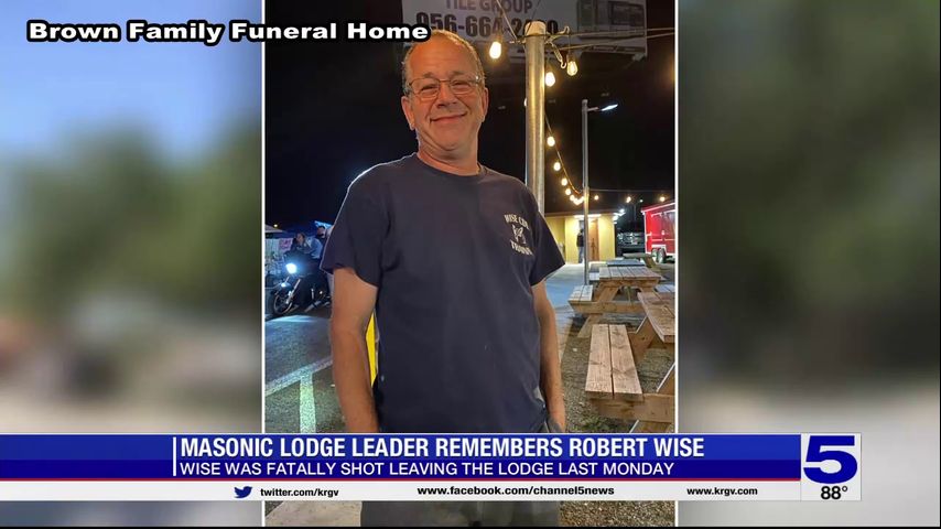 Masonic Lodge leader remembers Robert Wise; says Wise would've forgiven murderer